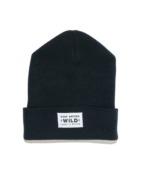 Twin Pines Cuffed Beanie | Black – Ozarks Riviera